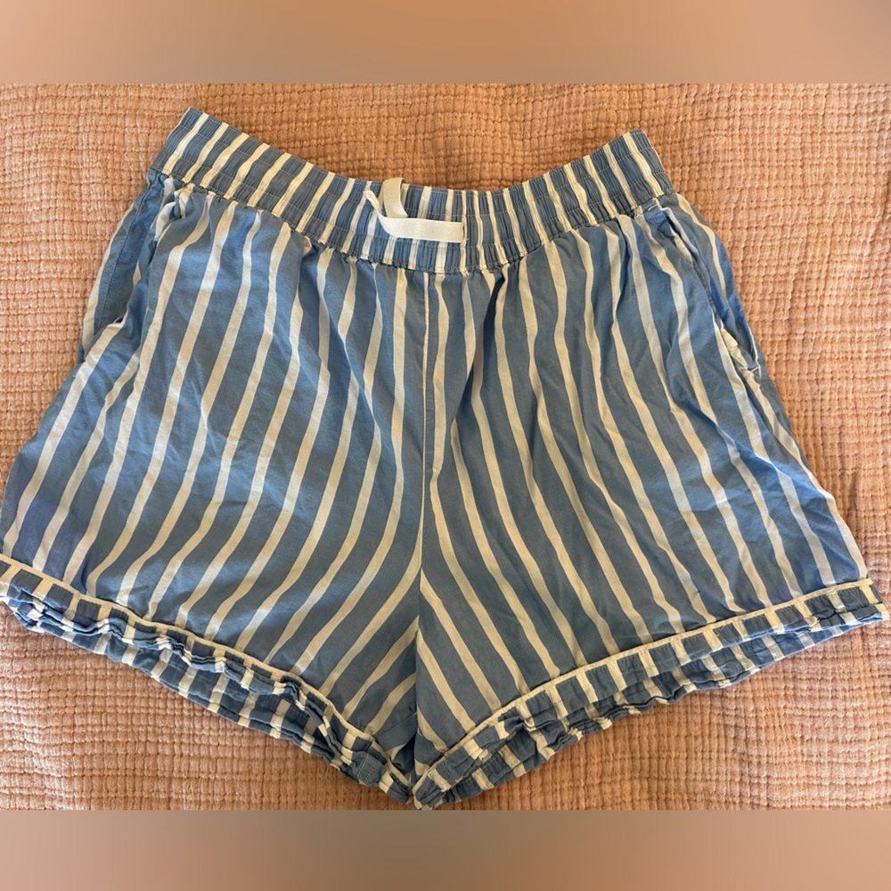 Old Navy High Waisted Poplin Pajama Shorts